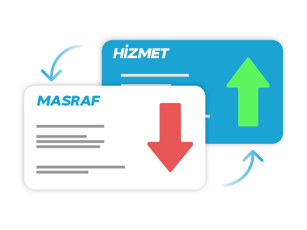 Hizmet - Masraf Kartları